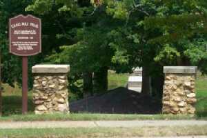 Craig Mill Trail Entrance from Main Street