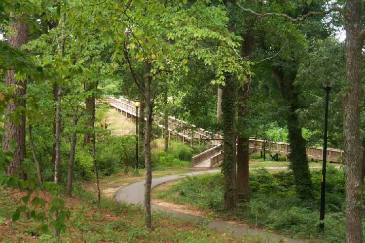 Trail to Amphitheater! 